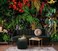Jdayda Green Leaf Wallpaper Mural Tropical Botanical Leaves Wall Murals for Bedroom Living Room Not SelfAdhesive