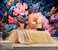Toolhom HandPainted Pink Botanical Floral wall Mural Peony Blossom Wallpaper Decorative Background MuralNonselfAdhesive