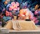 Toolhom HandPainted Pink Botanical Floral wall Mural Peony Blossom Wallpaper Decorative Background MuralNonselfAdhesive