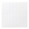 COMSTICKC Pure White Peel and Stick Backsplash10 Pcs 12x12Glossy White Peel and Stick Tiles Stickers Vinyl Backsplash Kitchen BathroomWaterproofRemovable