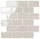 STICKGOO Peel and Stick Backsplash Subway Tiles 10 Sheets of 12 x 12 3D Adhesive Peel and Stick Tile Backsplash for Kitchen Bathroom Wall Tile Thicker Design Light Gray Beige