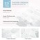 Vamos Tile Upgraded Thicker Design Peel and Stick Backsplash Tile 10Sheet Statury White with White Grout Self Adhesive Vinyl Wall Tiles Stick on Backsplash for Kitchen BathroomRVPantry