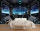 MFWFM Outer Space Views from The Spaceship Wall Mural Wallpaper for Bedroom Living RoomNot Peel n Stick