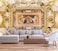 Reyhui Gold Jesus Christ Religious Fine Decorative Wall Mural for Interior Ceiling and Backdrop MuralsNot Peel and Stick