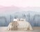 Reyhui Misty Forest Mountains Nature Wallpaper for Interior Wall Decoration Bathroom Living Room Bedroom Background Wall muralsNot Peel and Stick