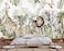 Wmjurel HandPainted Beautiful Wall Mural Pattern of Tropical Plants and Various Animals Large Art Wall Background WallpaperNonselfAdhesive