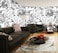MFWFM Gray Peonies Wallpaper Watercolor Floral Mural Wallpaper for NurseryNot Peel n Stick