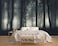 MFWFM Foggy Forest Wallpaper Misty Jungle Rainforest Trees Nature Landscape Wall MuralNot Peel n Stick