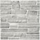 Commomy Peel and Stick Stone Wall Panels 10 Pcs 118 x 118Thin Ultralight PVC 3D Stone Wall Panels for Kitchen Fireplace Bedroom Quick Interior Wall Tiles