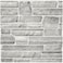 Commomy Peel and Stick Stone Wall Panels 10 Pcs 118 x 118Thin Ultralight PVC 3D Stone Wall Panels for Kitchen Fireplace Bedroom Quick Interior Wall Tiles