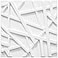 LEVOWAY 33 Pack 3D Wall Panels for Interior Wall Decor 12x12 White Accent Textured Wall Panels Wall Covering Panles for Living Room Gaming Room TV Background Cover 32 SqFt
