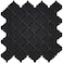 WalDecoo Arabesque Peel and Stick Backsplash for Kitchen Matte Black 3D SelfAdhesive Kitchen Backsplash Premium Stick on Backsplash for Bathroom 10Tiles 1212