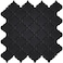 WalDecoo Arabesque Peel and Stick Backsplash for Kitchen Matte Black 3D SelfAdhesive Kitchen Backsplash Premium Stick on Backsplash for Bathroom 10Tiles 1212