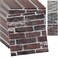 YLL YLL 10PCS 3D Wall Panels Peel and Stick 3D Brick Wallpaper Peel and Stick Faux Stone Wall Panel Foam Brick SelfAdhesive Wallpaper Red10pcs