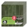SELECT LIGHTING 5 Pack Peel and Stick Backsplash Subway Tiles Extra Thick 3D Wall Panels Heat Water Resistant Easy DIY Kitchen Bathroom Laundry Fireplace Rental Home Wall Dcor 12 x 12 in Green