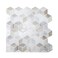 DAGOU10 Pcs Peel and Stick Backsplash 3D Wall TilesSelfAdhesiveOil ProofWaterproof Removable Wall Panels for Kitchen BathroomModern Design Easy Install 107ft118 118 inch White