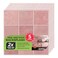 SELECT LIGHTING 5 Pack Peel and Stick Backsplash Square Tiles Extra Thick 3D Wall Panels Heat Water Resistant Easy DIY Kitchen Bathroom Laundry Fireplace Rental Home Wall Dcor 12 x 12 in Pink