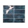 DAGOU Peel and Stick Backsplash 3D Wall TilesSelfAdhesiveOil ProofWaterproof Removable Wall Panels for Kitchen BathroomModern Design Easy Install 107ft12x9 inch14 Pack Blue