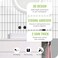 SELECT LIGHTING 5 Pack Peel and Stick Backsplash Subway Tiles Extra Thick 3D Wall Panels Heat Water ResistantEasy DIY KitchenBathroom Laundry Fireplace Rental Home Wall Dcor 12 x 12 in White Black Gro