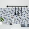 WalDecoo Arabesque Peel and Stick Backsplash for Kitchen Thicker Design 3D Self Adhesive Wall Tile 12x12 Peel and Stick Wall Tiles 10Sheet Stick on Tiles for Kitchen and Bathroom Mix Blue