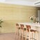 AMZDEPOT Natural Bamboo Wall Panel for Interior Wall Decor Renewable Pole Wrap Wainscoting Paneling for Wall Ceiling Furniture Cabinet Office 12 x 96 Inch Raw