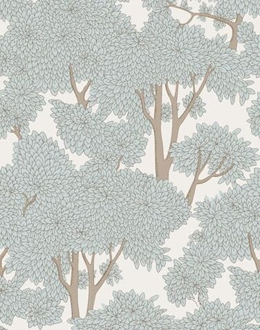 HomKihapai Tree Peel and Stick Forest Jungle Waterproof Bathroom Mural Stick on Wallpaper Light 177in x 328ft