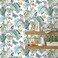 RoomMates RMK11587RL Multicolor Boho Palm Peel and Stick Wallpaper Orange Blue