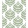 RoomMates RMK11513WP Hygge Fern Damask Green Peel and Stick Wallpaper