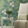 RoomMates RMK11436WP Blue Green Lily Pad Peel and Stick Wallpaper Roll BlueGreen