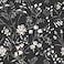 Roommates RMK12179PLW Black Meadow Mix Peel and Stick Wallpaper