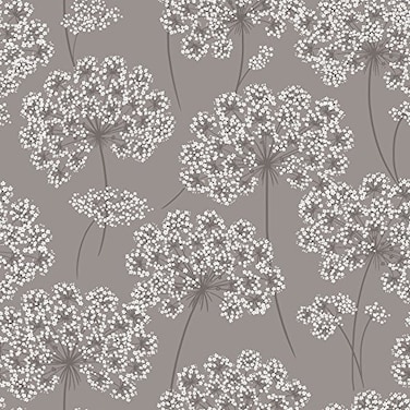 NuWallpaper NU1693 Angelica Peel Stick Wallpaper Grey