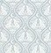 NuWallpaper Blue Moon Rabbit Peel Stick Wallpaper Bohemian SelfAdhesive 205in x 18ft