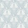 NuWallpaper Blue Moon Rabbit Peel Stick Wallpaper Bohemian SelfAdhesive 205in x 18ft