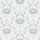 NuWallpaper by WallPops Blue Shellby Peel Stick Wallpaper