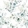 HAOKHOME Peel and Stick Wallpaper Boho GreenWhite Eucalyptus Leaf Floral Wall Mural Home Nursery Decor Renter Friendly Wallpaper 173in x 787in