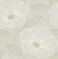 NuWallpaper NUS3579 Dove Floweret Peel Stick Wallpaper Metallic