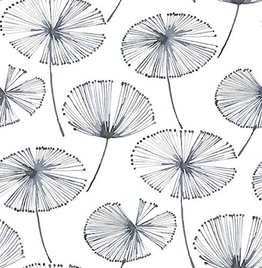 NuWallpaper NU2683 Aya Peel Stick Wallpaper Blue