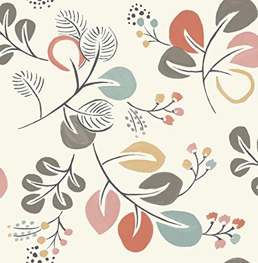 NuWallpaper NUS3259 Astrilde Peel Stick Wallpaper Multicolor