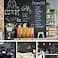 AbaBoorty Chalkboard Wallpaper for Walls Matte Black Contact Paper Self Adhesive Removable Solid Black Peel and Stick Wallpaper Waterproof Roll for Blackboard Wall Decal Reform 157X787