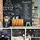 AbaBoorty Chalkboard Wallpaper for Walls Matte Black Contact Paper Self Adhesive Removable Solid Black Peel and Stick Wallpaper Waterproof Roll for Blackboard Wall Decal Reform 157X787
