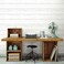 RoomMates RMK11808WP Shiplap Peel and Stick Wallpaper White and Grey Roll