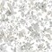 RoomMates RMK11235WP Neutral Watercolor Floral Peel and Stick Wallpaper