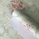 Teemall Vintage Blooming Flower Wallpaper Peel Stick Backsplash Mural for Livingroom Bedroom Kitchen 177x98