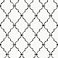 York Wallcoverings RoomMates PeekABoo Graphic Trellis Removable Wallpaper WhiteBlack