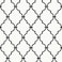 York Wallcoverings RoomMates PeekABoo Graphic Trellis Removable Wallpaper WhiteBlack