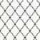York Wallcoverings RoomMates PeekABoo Graphic Trellis Removable Wallpaper WhiteBlack