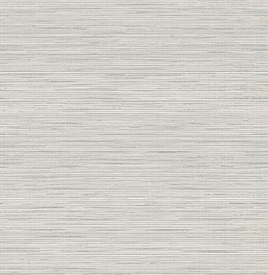 NuWallpaper NUS3960 Crossweave Peel Stick String Wallpaper Grey