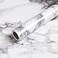 Caltero Marble Wallpaper 157 x 394 Black White Grey Marble Peel and Stick Glossy Contact Paper for Countertop Kitchen Cabinets Bathroom