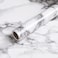 Caltero Marble Wallpaper 157 x 394 Black White Grey Marble Peel and Stick Glossy Contact Paper for Countertop Kitchen Cabinets Bathroom