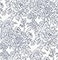 NuWallpaper Sudbury Peel Stick Wallpaper Blue Vintage SelfAdhesive 205in x 18ft